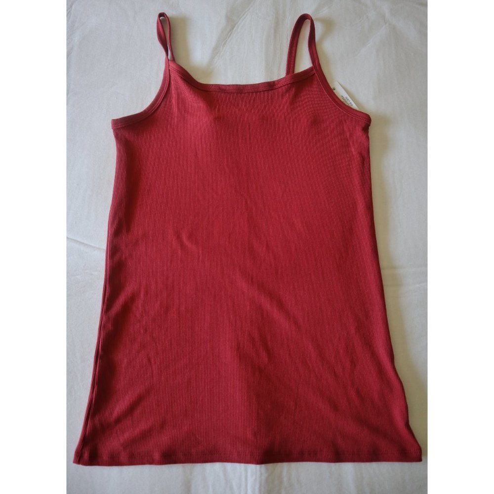No Boundaries Red Tank Top